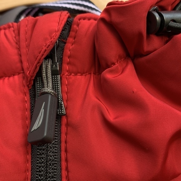 NAUTICA Red Puffer Jacket - Picture 5 of 16